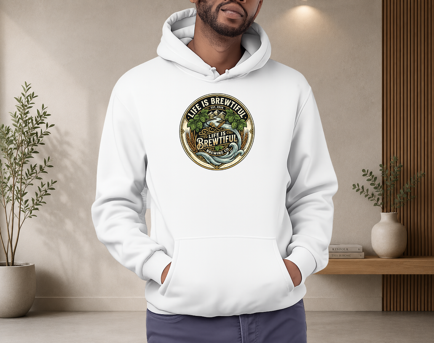 Life is Brewtiful Round Sign