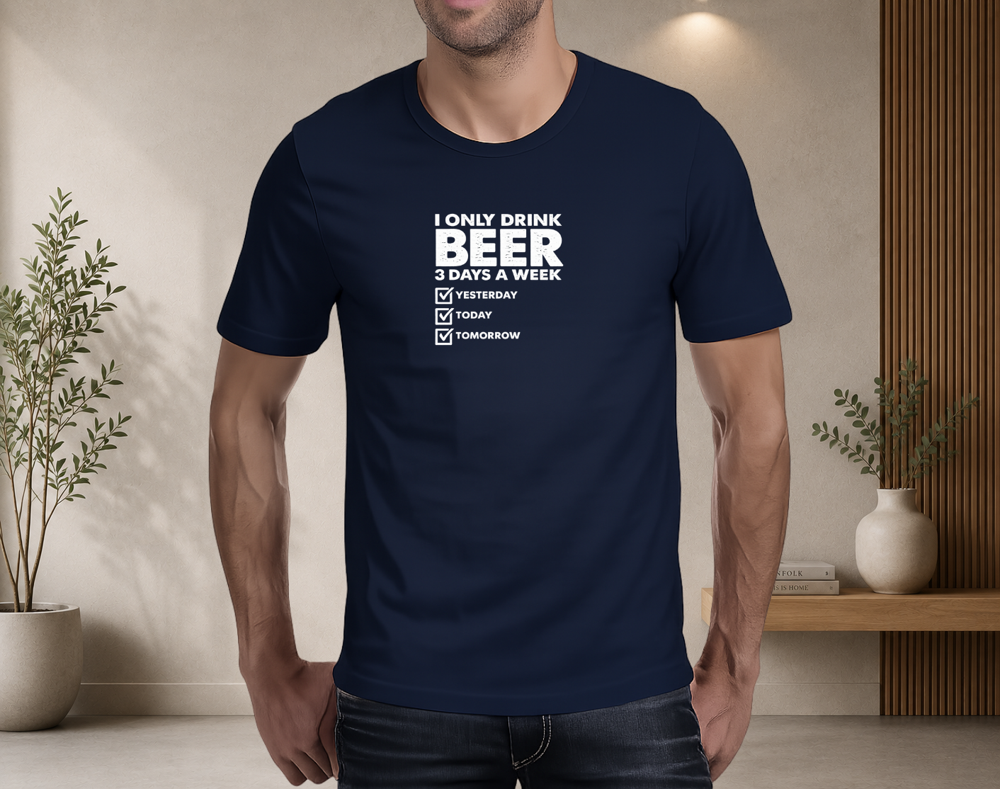 I drink beer 3 days a week