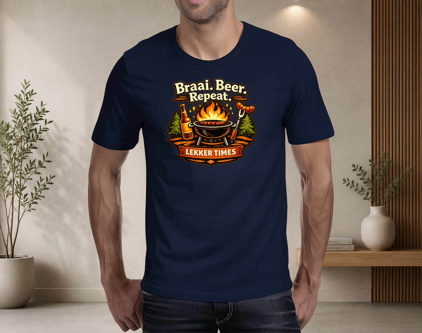 Braai. Beer. Repeat - variant