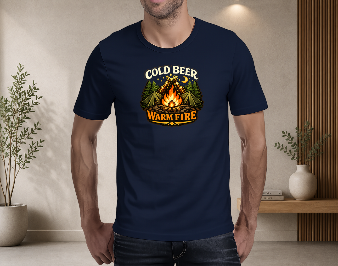 Cold beer, Warm fire