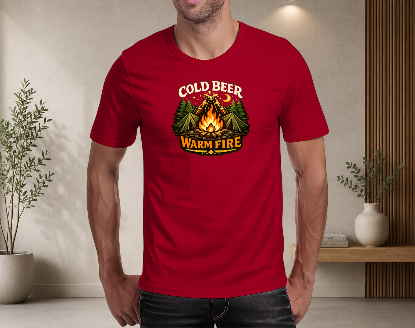 Cold beer, Warm fire