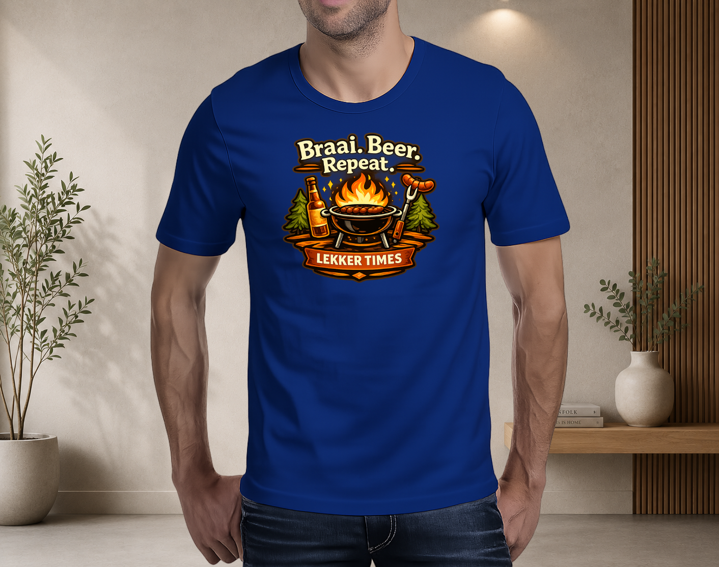 Braai. Beer. Repeat - variant