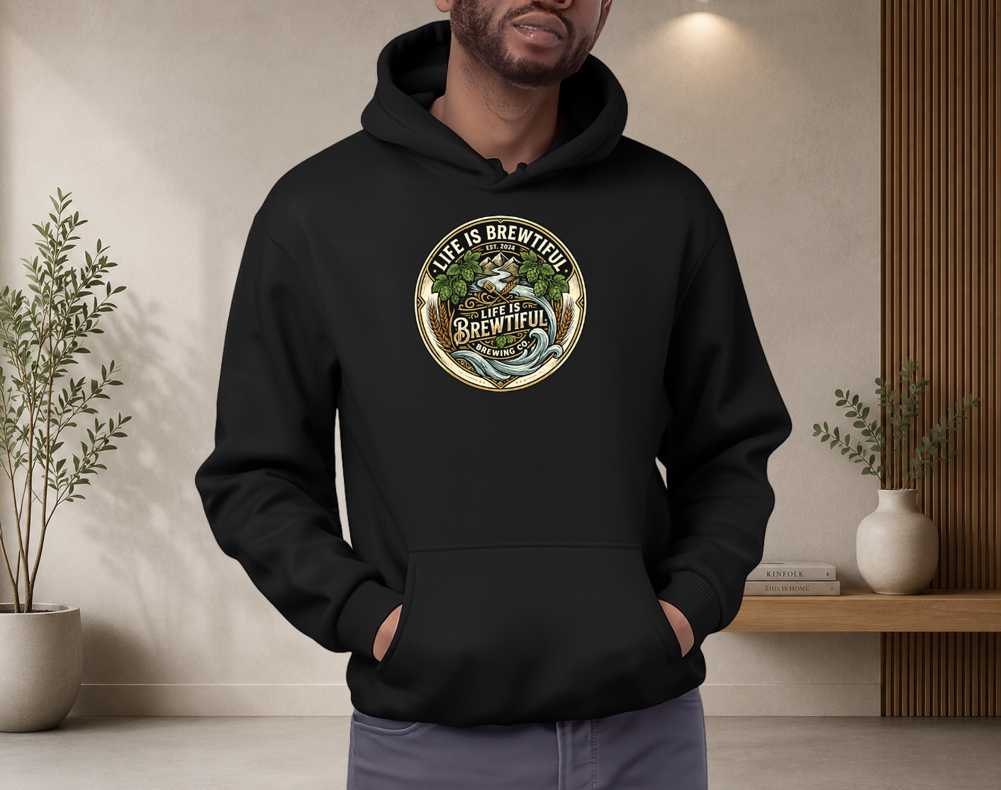Life is Brewtiful Round Sign