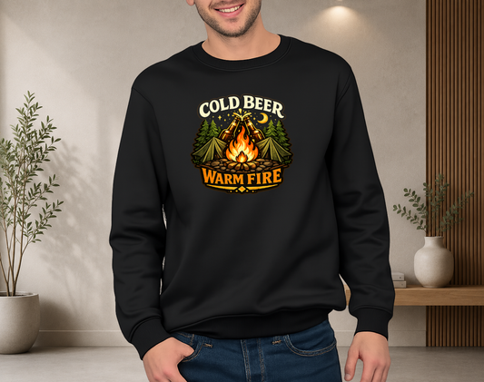 Cold Beer, Warm Fire