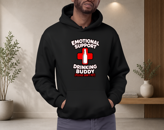 Emotional Support Drinking Buddy - Hoodie