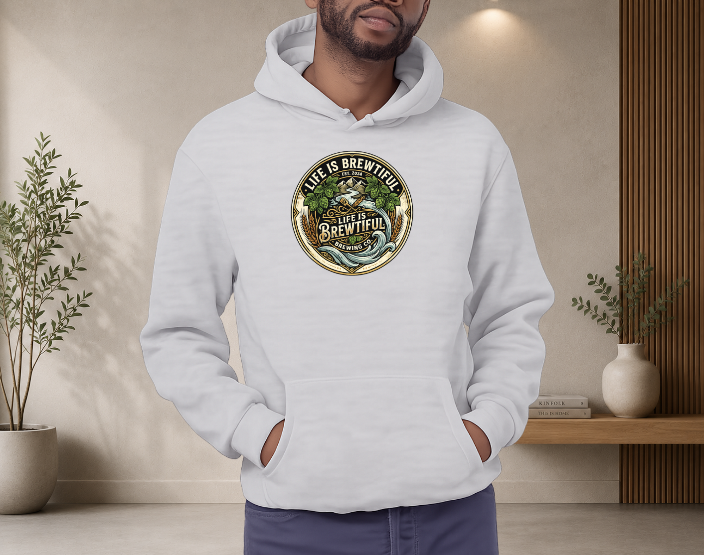 Life is Brewtiful Round Sign