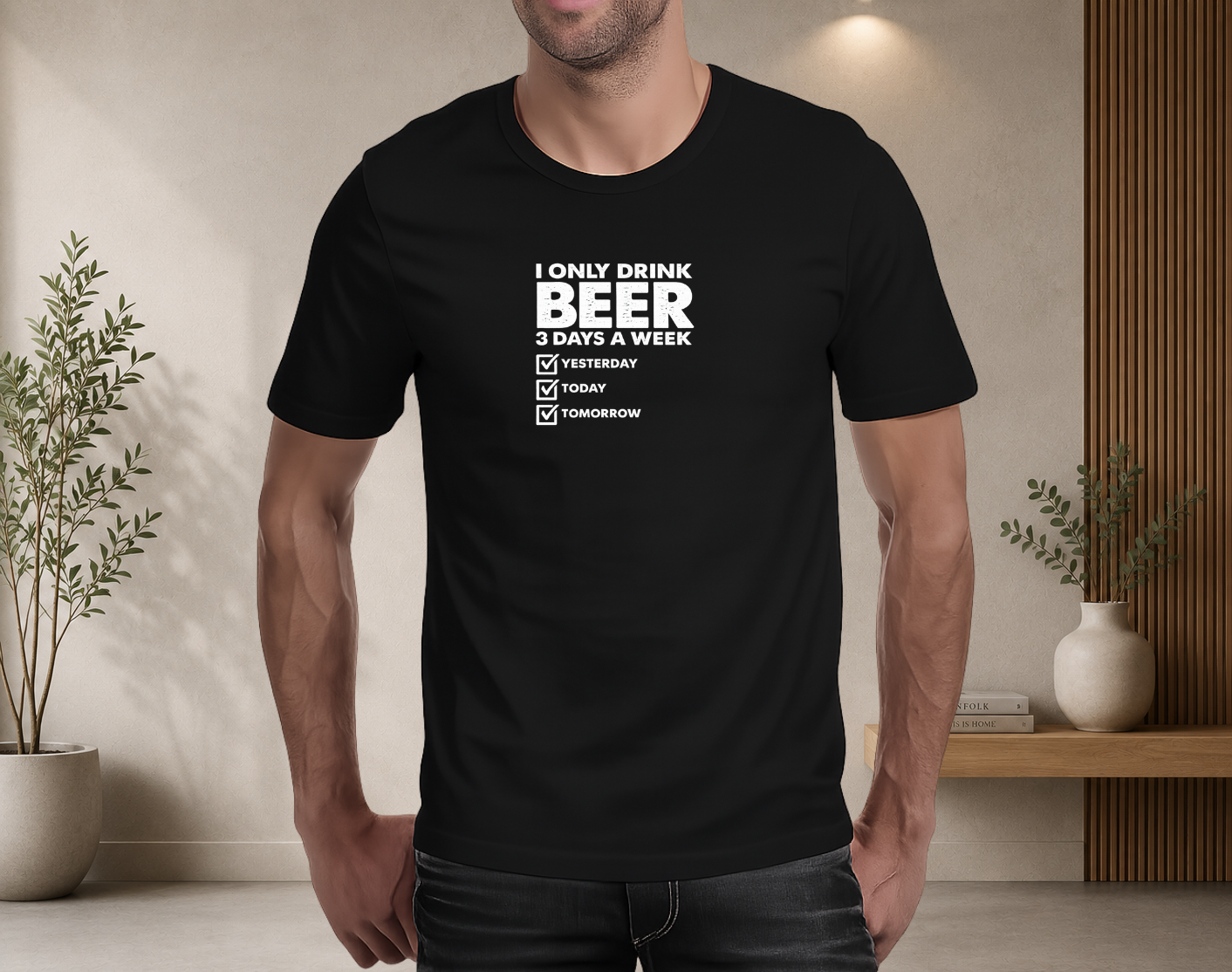 I drink beer 3 days a week