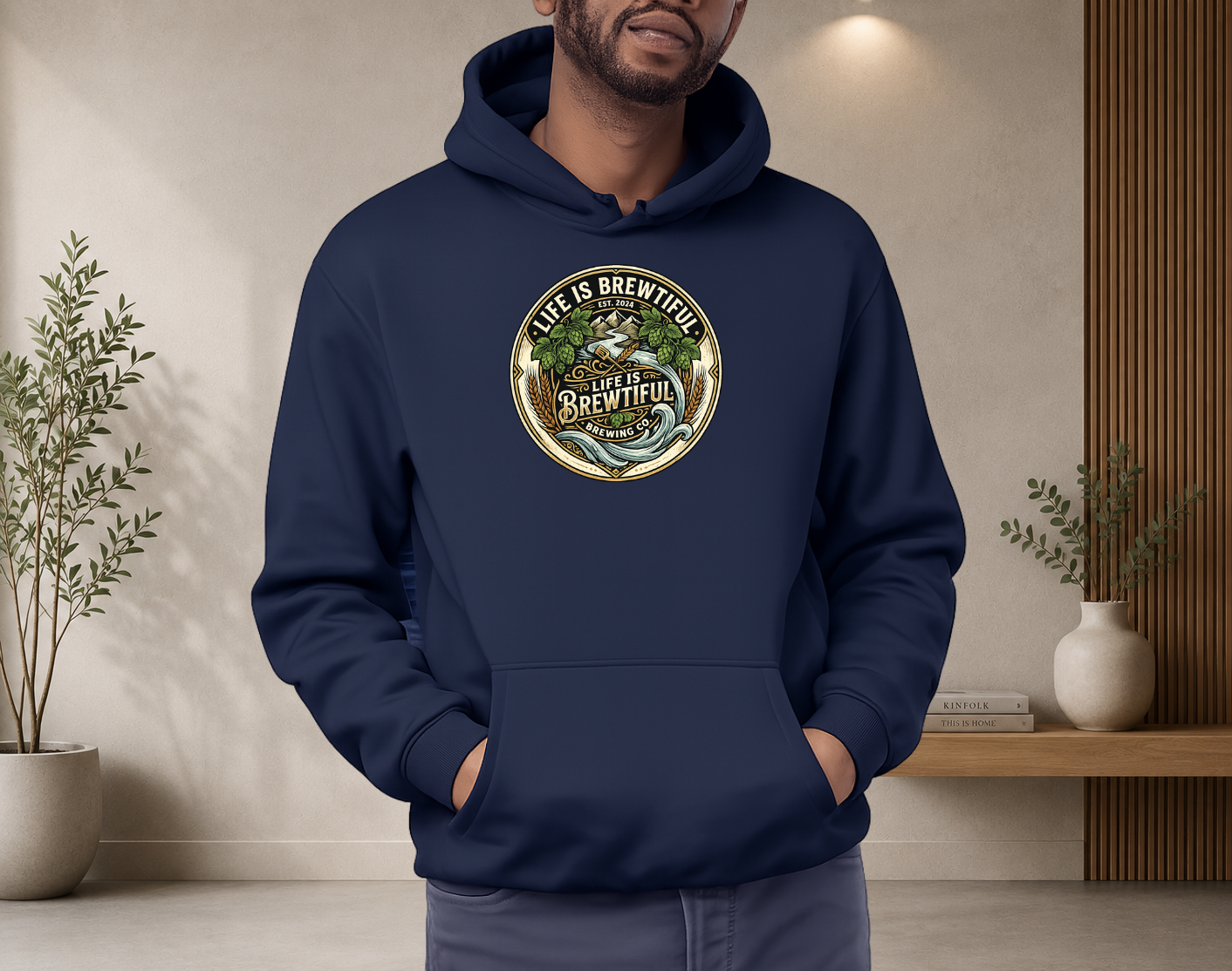 Life is Brewtiful Round Sign