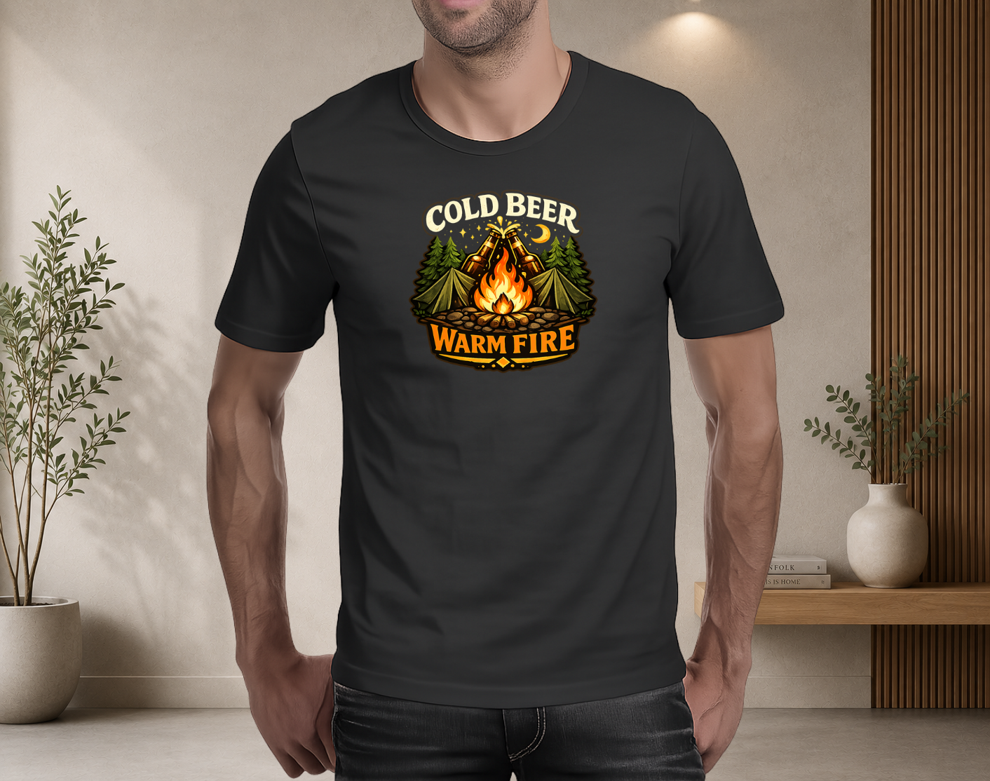 Cold beer, Warm fire