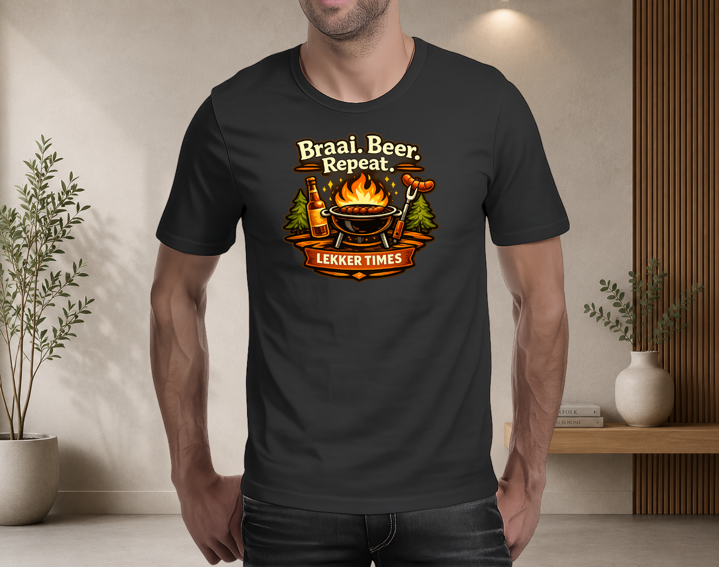 Braai. Beer. Repeat - variant