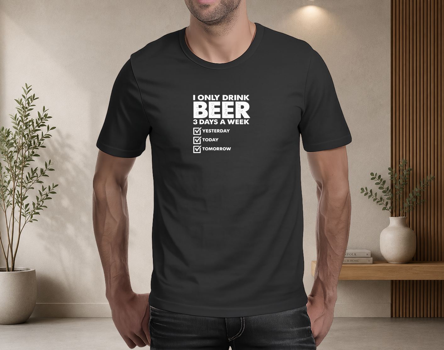 I drink beer 3 days a week