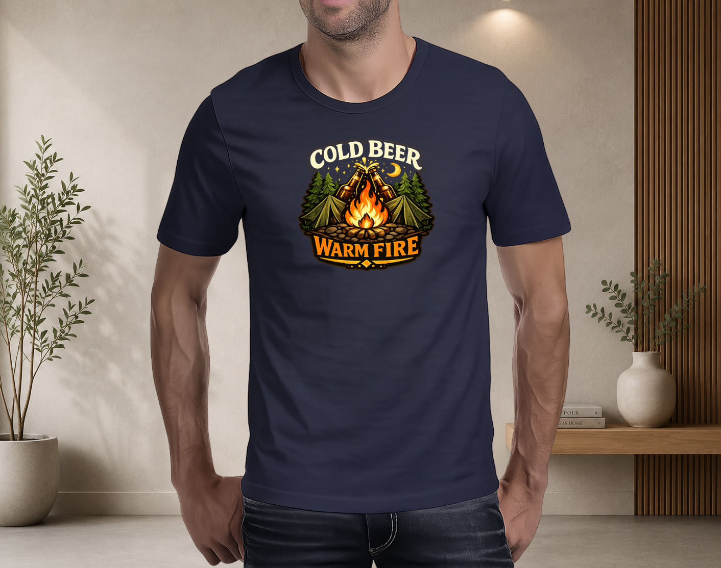 Cold beer, Warm fire