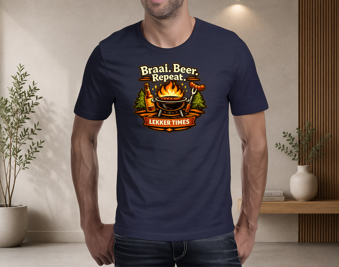 Braai. Beer. Repeat - variant