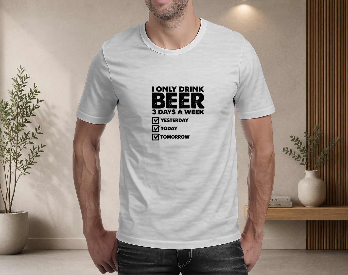 I drink beer 3 days a week