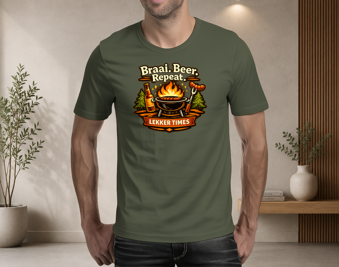 Braai. Beer. Repeat - variant