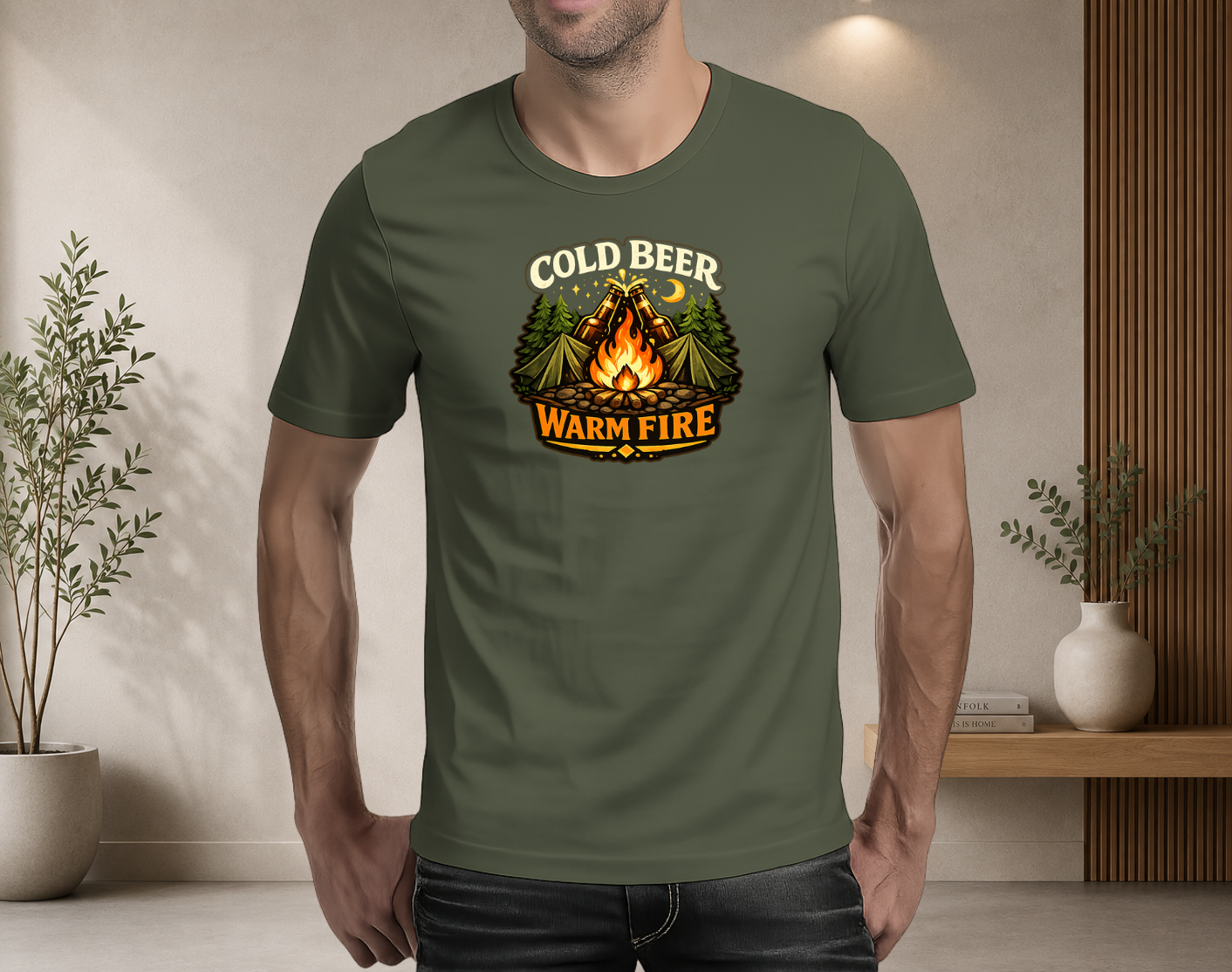 Cold beer, Warm fire